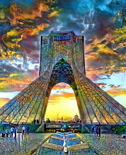 Iran Tehran Azadi Tower