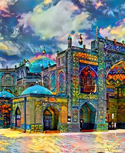 Afghanistan Mazar-I-Sharif Great Blue Mosque Mausoleum Of Ali Shrine Of Hazrat Ali
