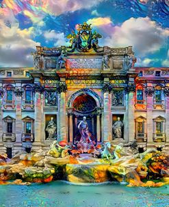 Italy Rome Trevi Fountain 2025