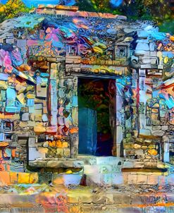 Mexico Campeche Santa Rosa Xtampak Portal