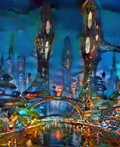 Nighttime Metropolis Nocturna