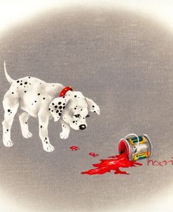 Dalmation 6- Caught Red Pawed