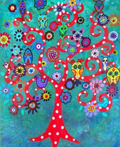 Whimsical Tree Of Life In Paradise
