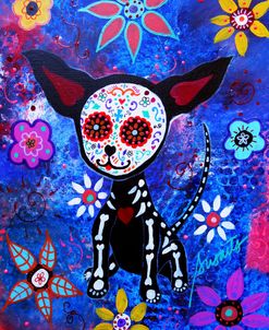 Chihuahua Dia De Los Muertos