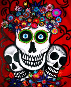 Tres Calaveras Ofrenda