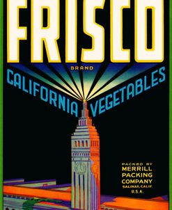 Frisco Brand California Vegetables