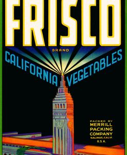 Frisco Brand California Vegetables