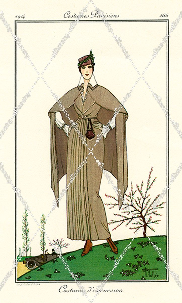 Costumes Parisiens of 1914, Women’s Fashion
