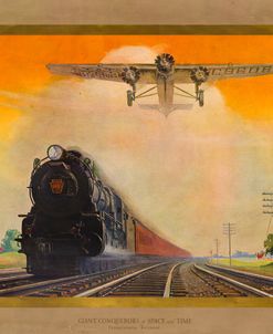 Giant Conquerers of Space and Time Pennsylvania Railroad