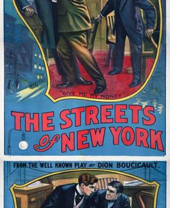 The Streets of New York Play Poster