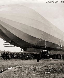 Blimp, Zeppelin No. 3, on Ground