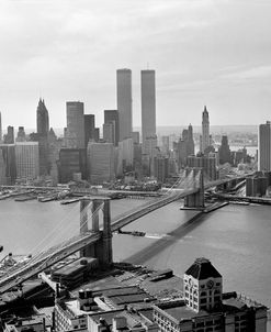 Brooklyn Bridge and World Trade Center, Lower Manhattan