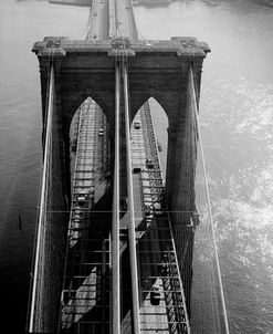 Brooklyn Bridge Tower Aerial