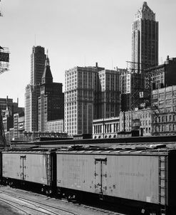 Chicago Skyline from Water Street