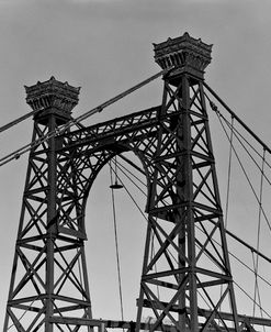 Pedestrian Suspension Bridge, Close Up