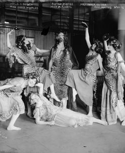 Actors in Costume for Bacchus Dance