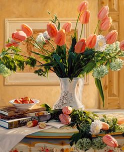 French Tulips and Crab Apples