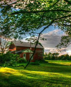 Barn Summer Sunset