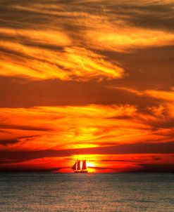 Key West Sunset Vertical II