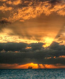 Key West Vertical with Schooner