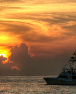 Key West Sport Fisher Sunset