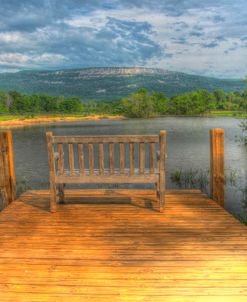 Mountain Dock and Bench I