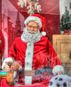 Santa Store Window