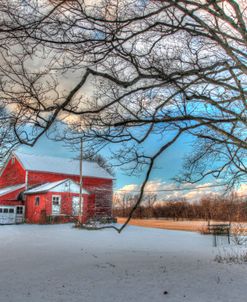 Winter Barn