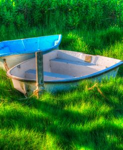 Dinghies At Low Tide