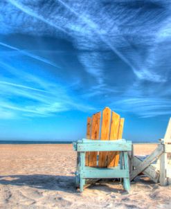 Two Chairs On The Beach