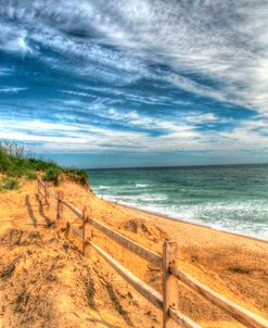 Truro Beach Fence Vertical