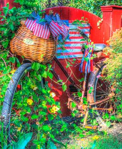 American Flag Bike