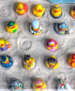 Rubber Duckies from Above