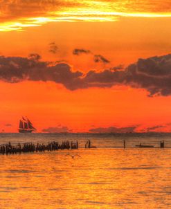 Higgs Pier Sunset 1