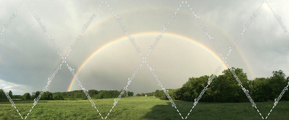 Double Rainbow Panorama