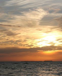 Sunset Sail Panorama