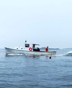Lobster Boat Under Way 3