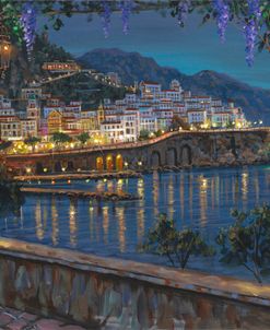 Nightfall Over Amalfi