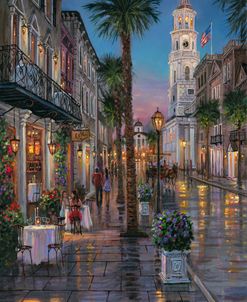 Evening On Broad St Charleston