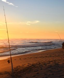 sunrise surf fishing