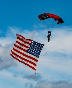 Jumper And Flag 1