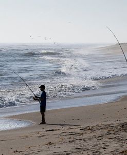 Kids Surf Fishing