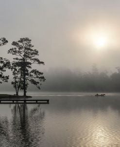 Fishing At Sunrise