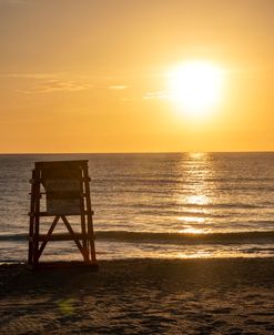 Lifeguard Stand Sunrise