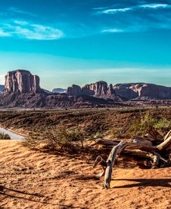 Monument Valley Dusty Road