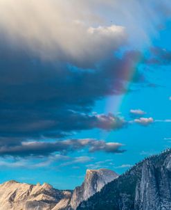 Half Dome Rainbow 1