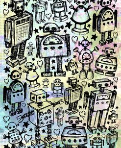 Robot Crowd Color