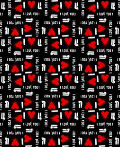 I Love You_Repeat Pattern