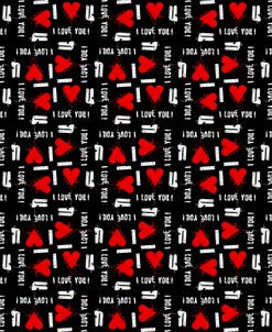 I Love You_Repeat Pattern