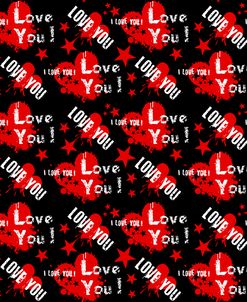 Love You 3_Repeat Pattern